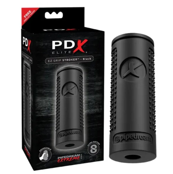 PDX Elite EZ Grip Stroker Black - Club X